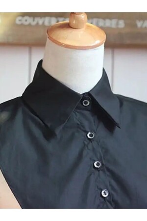 Women's Cotton Fake Collar Blouse Detachable Shirt Collar Blouse Inside Accessory - Genel Markalar