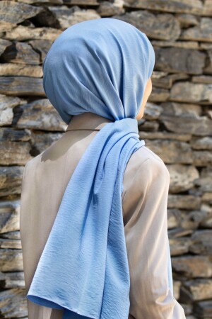 Women's Cotton Jazz Shawl Baby Blue - Violla