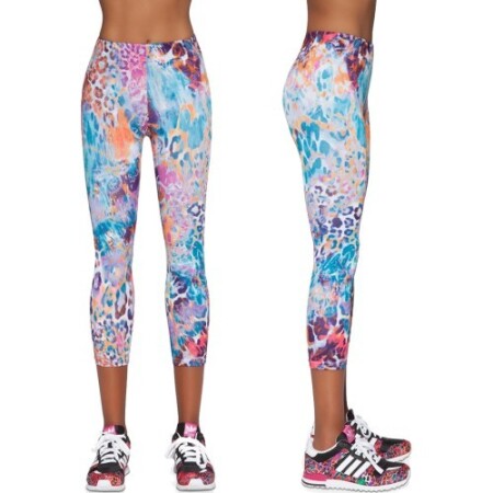 Women's fitness leggings Bas Black Caty 70 - Multicolour - Bas Bleu