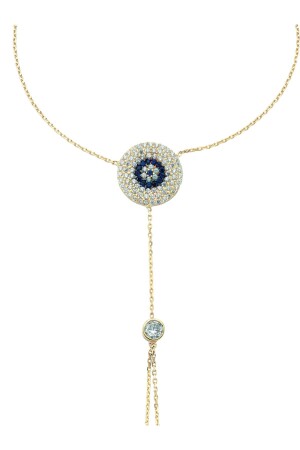 Women's Gold Evil Eye Shahmeran Bracelet VK0047 - Glorria