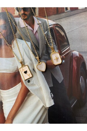Women's Gold Plated Best Friends Necklace 3 Piece Necklace Friend Necklace - Mercy Aksesuar