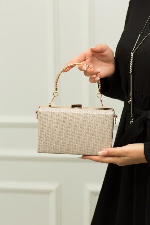 Women's Gold Silvery Evening Dress Bag - Weem Bag