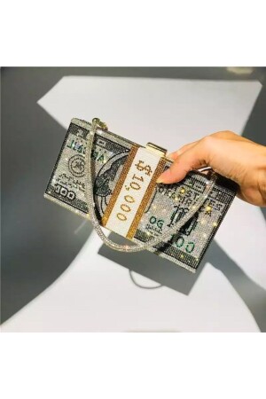 Women's Green Dollar Bag - Nuriçgiyim