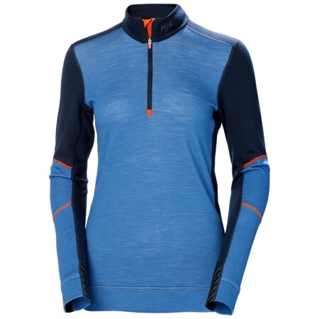 Women's HELLY HANSEN Lifa Merino Crewneck, blue - Helly Hansen workwear