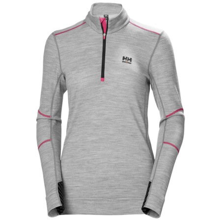 Women's HELLY HANSEN Lifa Merino Crewneck, grey - Helly Hansen workwear