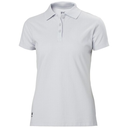 Women's HELLY HANSEN Manchester Polo T-shirt, grey - Helly Hansen workwear