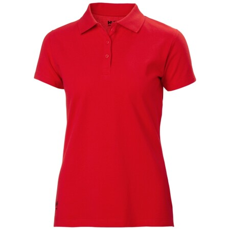Women's HELLY HANSEN Manchester Polo T-shirt, red - Helly Hansen workwear