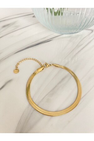 Women's High Quality Steel Italian Tarnish Resistant Adjustable Bracelet - Golden Gun