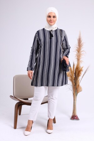 Women's Hijab Plus Size Clothing Stringed Summer Tunic - Ferace