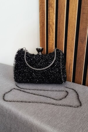 Women's large stone evening dress bag - Mıchael Polo