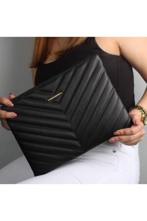 Women's Leather Handbag 1615 Black - My Valice