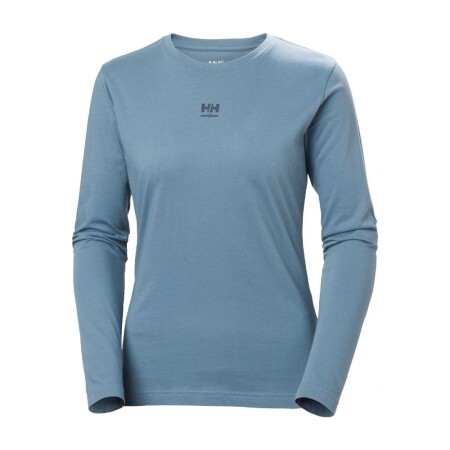 Women's long-sleeved t-shirt HELLY HANSEN W Classic Logo Longsleeve, blue - Helly Hansen workwear