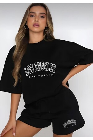 Women's Los Angeles Printed Shorts Set - Alika