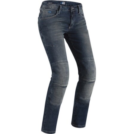 Women's Moto Jeans with Protection PMJ Florida MID - Blue - PMJ Promo Jeans