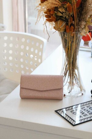 Women's Pink Glitter Mini Box Shoulder Bag - Moom Bag