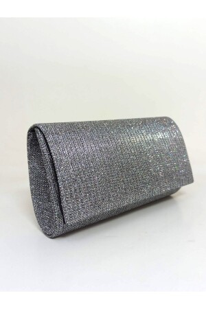 Women's Platinum silvery mini evening bag 476 - dizaynbag