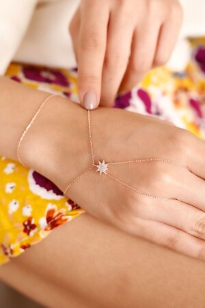 Women's Rose Star Model 925 Sterling Silver Shahmeran - Lia Berto