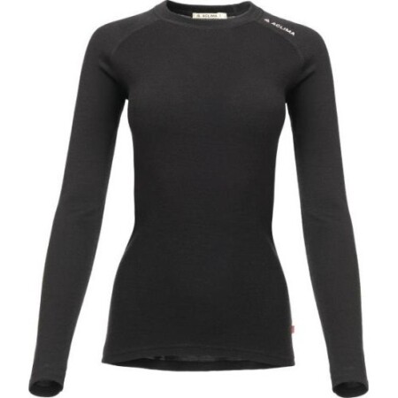 Women's round neck T-shirt Aclima WW, black, size XS - 123 - Aclima
