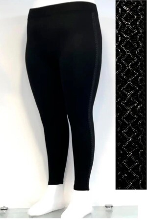 Women's Side Stripe Detailed Oversize Tights - Aysu