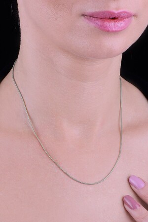 Women's Snake Model Chain Sgtl8380 SGTL8380 - Söğütlü Silver