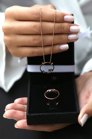 Women's Sports Diamond Necklace py06481 - Safir Kuyumculuk