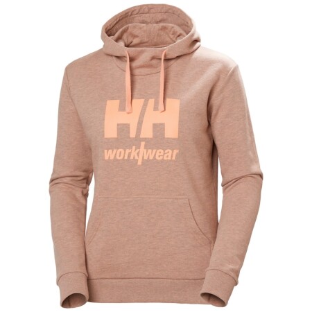 Women's sweatshirt HELLY HANSEN Logo Hoodie, pink - Helly Hansen workwear