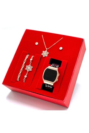 Women's Watch Necklace Bracelet And Earring Set grimikaitsaatset - wesscollection