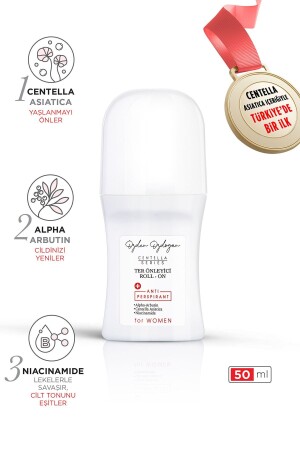 Women's Whitening Effective Antiperspirant Roll-on Antiperspirant 50ml - Özden Özdoğan