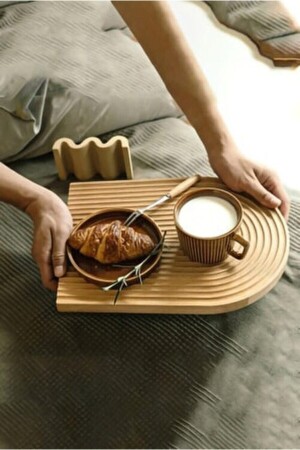 Wood Carved Half Rainbow Decorative Wooden Tray Presentation Tray Presentation Holder Bathroom Tray Rftsnm34 - LinkaHome