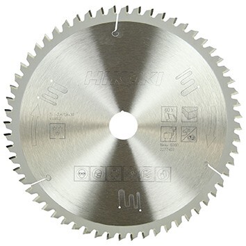 Wood cutting disc HiKOKI 255x30mm, Z60 - HiKOKI Accessories