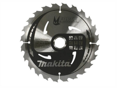 Wood cutting disc MAKITA 165*20x2.0 T10 15° - Makita Accessories