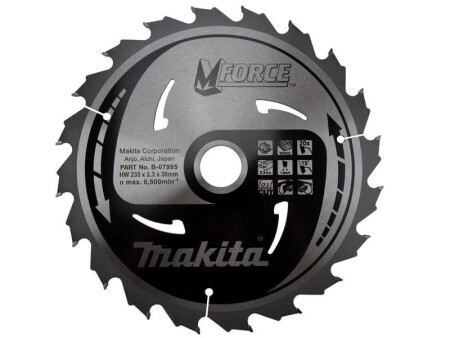 Wood cutting disc MAKITA 210x30x2.3 mm 24T - Makita Accessories