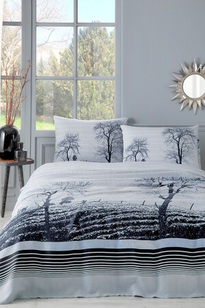 Wood Double Duvet Set PR-EVTEKSTILI-55289201327 - Özdilek