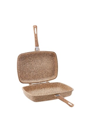Wood Silver Bio Granite Double Pan 34 Cm 153. 03. 08. 1716 - Karaca