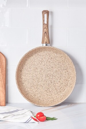 Wood Silver Bio Granite Pan 30 Cm 153. 03. 08. 1714 - Karaca