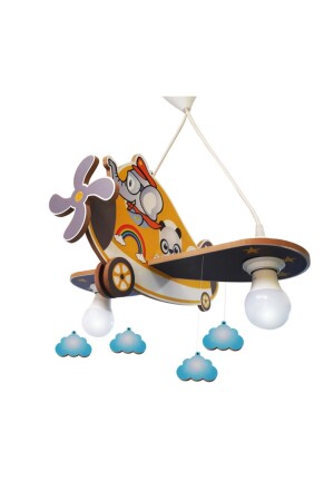 WOODEN AIRPLANE ELEPHANT KIDS ROOM LIGHTING 103 - Arya