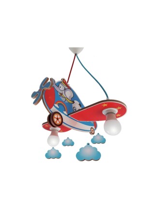 WOODEN AIRPLANE ELEPHANT KIDS ROOM LIGHTING 36 - Arya
