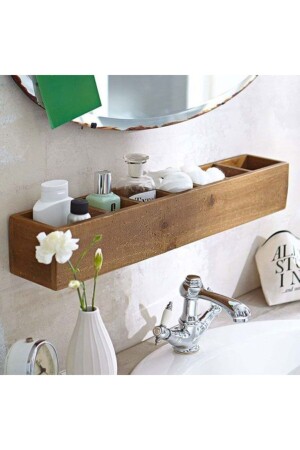 Wooden Bathroom Shelf Organizer Decorative Shelf svnshop984 - İ & S Shop
