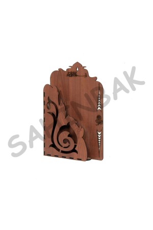 wooden bookshelf-wooden Quran container-Quran-wooden box-gift wooden box-bookshelf-book - Şahinbak
