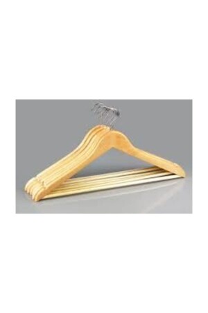 Wooden Closet Clothes Hangers 12 Pieces Fma04863 5061714 - Dekor