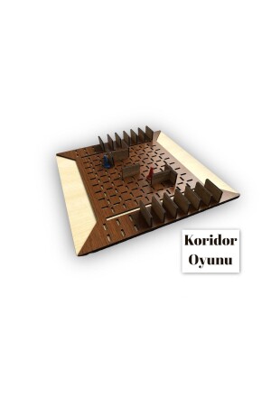 Wooden Corridor Maze Mind Intelligence And Strategy Game - Kiri