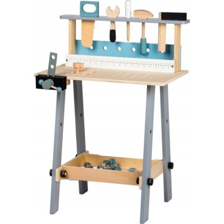 Wooden craftsman's table Eco Toy 32 pcs. - Eco Toys
