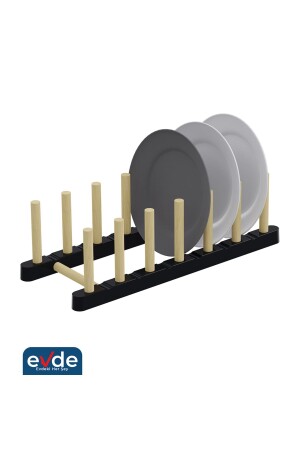 Wooden Division Plate Stand 28 Cm Width - Stickwood