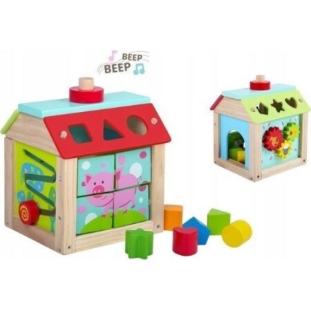 Wooden educational toy EcoToys Farm 2 - Eco Toys