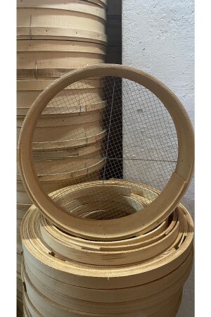 Wooden Flour Sieve T8 (50's) 011UEKS - Koleksiyon Sepeti