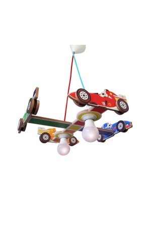 WOODEN FORMULA CARS CHILDREN'S ROOM LIGHTING 38 - Arya