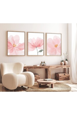 Wooden Framed Flower Painting Set huhu192 - huhuli