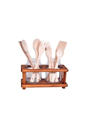 Wooden Kitchen Organizer Cutlery Tb0085 TB0085 - Tahta Bahçesi