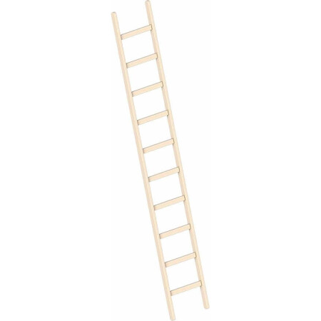 Wooden ladder LAYHER 1052, 10 steps - Layher