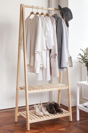 Wooden Leg Clothes Hanger 148 X 60 Cm - Severale